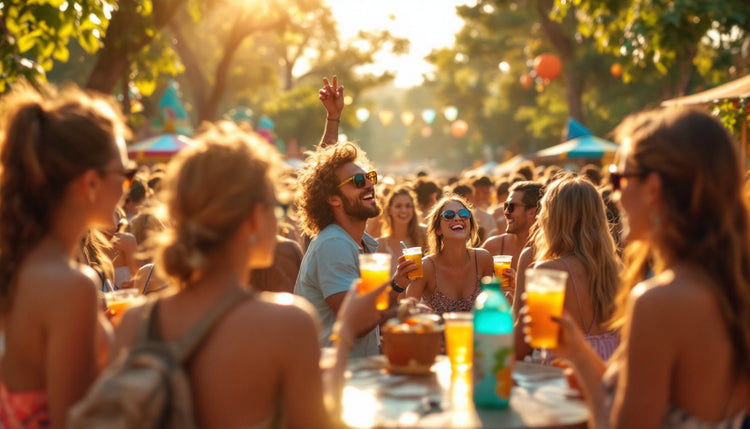 Frisch bleiben auf Festivals: Hydrationstipps für den Sommer
