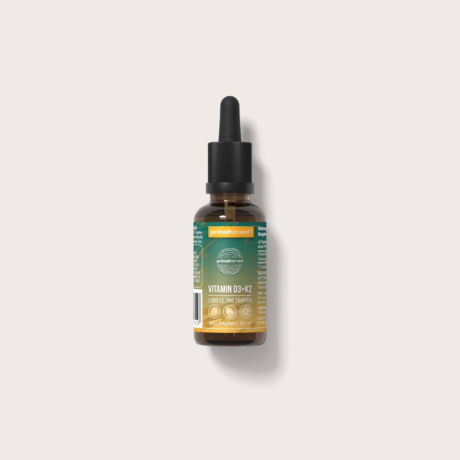 Primal Vitamina D3+K2